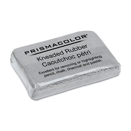 Sanford Prismaclor, DESIGN KNEADED RUBBER ART ERASER, RECTANGULAR, LARGE, GRAY 70531
